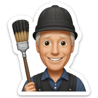 Dick Van Dyke chimney sweep  for discord  sticker