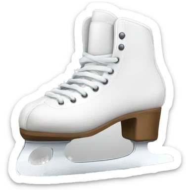 figure skate sticker