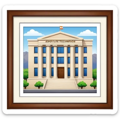 The office of a company named ''Advocate Technologies'' in Athens, Greece sticker