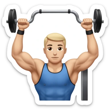 reverse pulldowns exercise sticker