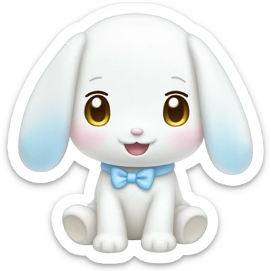 cinnamoroll blushing sticker