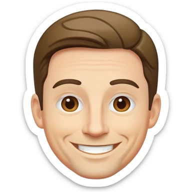 Pastor Jeff from Young sheldon sticker