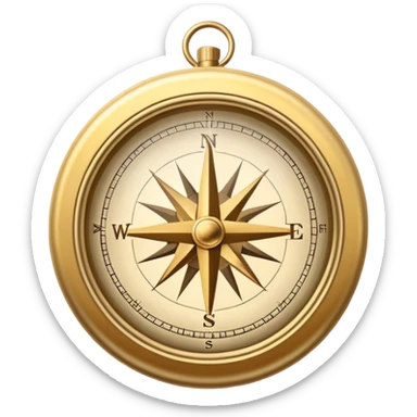 Compass pointing home for 'Home' by Westlife sticker