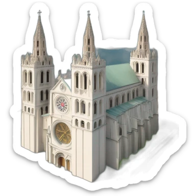 Basilique de fourviere lyon  sticker