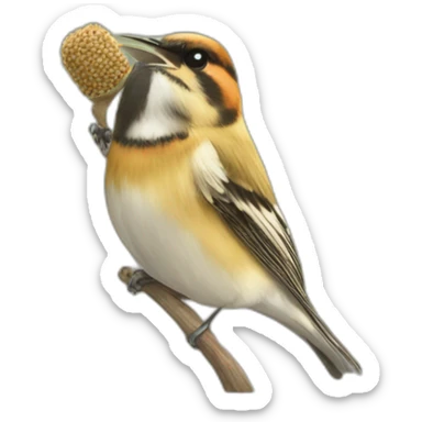 Seedfeeder Wikipedia illustration sticker