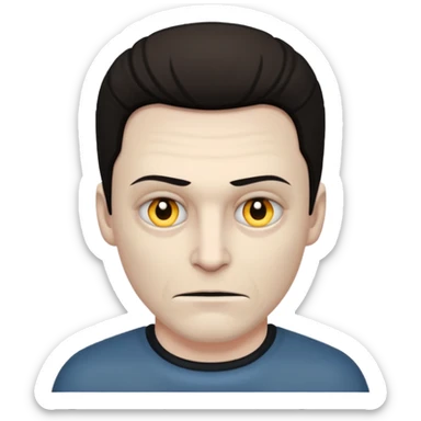 crie um serial killer sticker