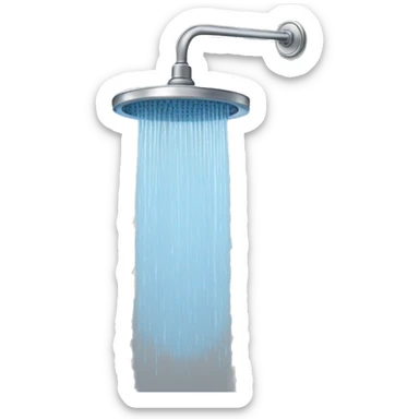 Shower sticker