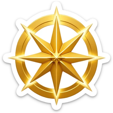 Light & Code Roundtable Bahai no people, just symbols. 9 points sticker