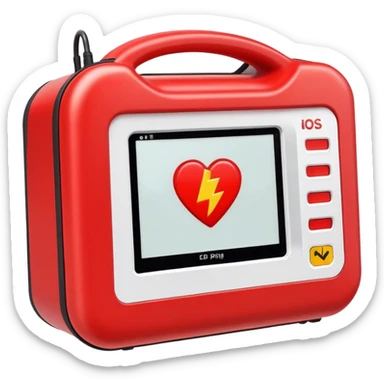 AED sticker