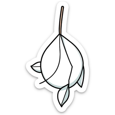 healed scar with stitches sticker