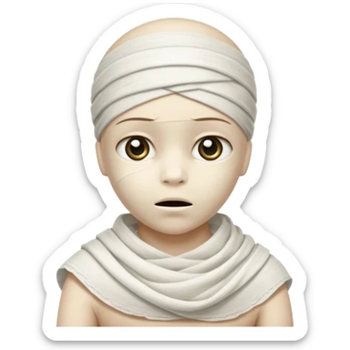 Mummy child
 sticker