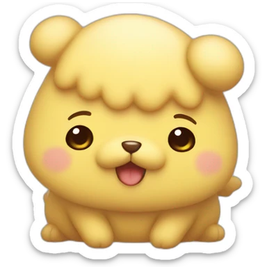 Pompompurin sticker