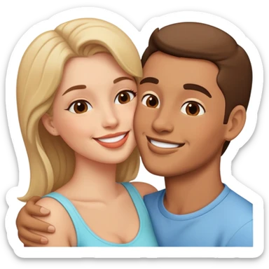 Kiss my boyfriend  sticker