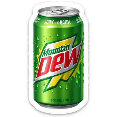 Mountain Dew  sticker