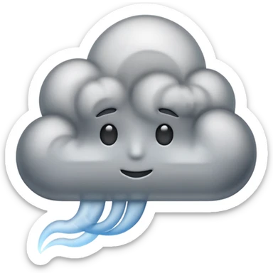 smoke emoji sticker