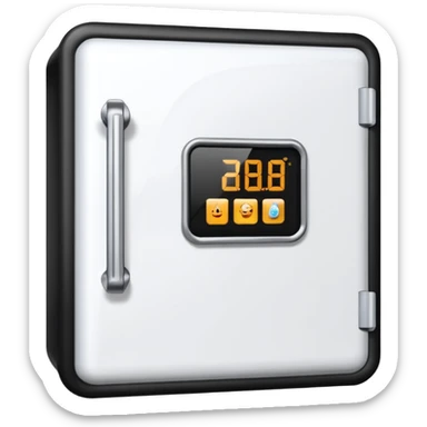  fridge Cold Temperature Alarm Alert fridge sticker