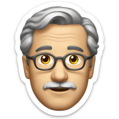 famous german leader sticker