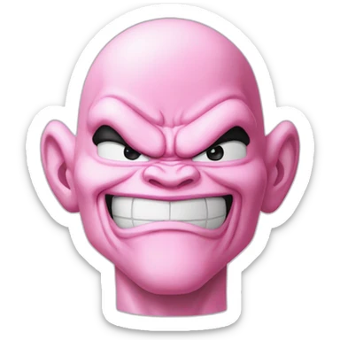 buu from dragon ball Z sticker