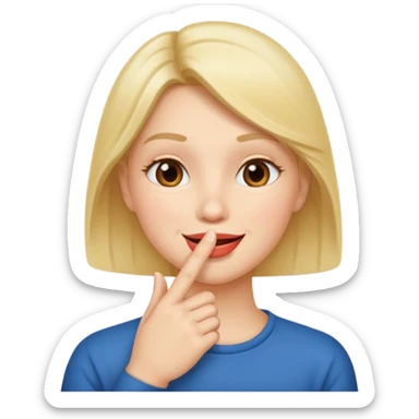 🫂🤫 sticker