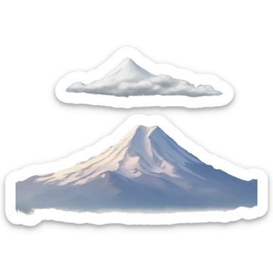 Mountain Shasta sticker