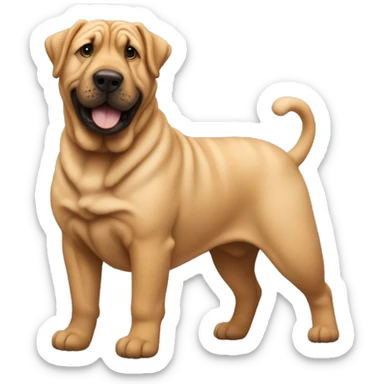shar-peï sticker