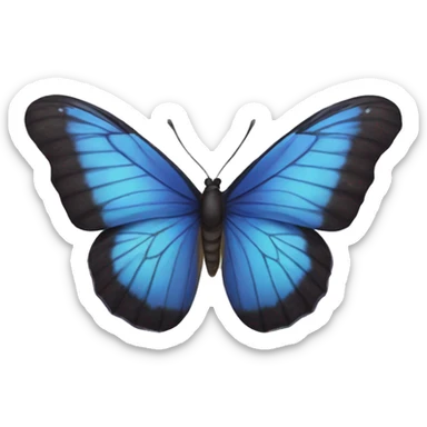 butterfly  sticker