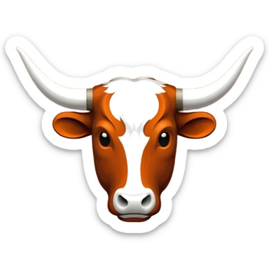 university of texas longhorn symbol sticker