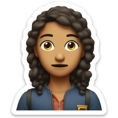 Bombastic side-eye sticker