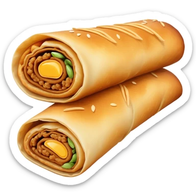 Chinese Egg roll sticker