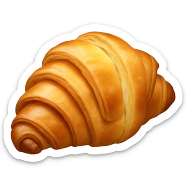 Croissant sticker