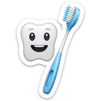 toothbrush sticker