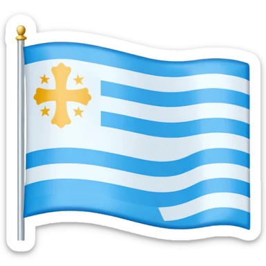 Bandera de Galicia sticker