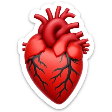 Heart shaped tatt sticker