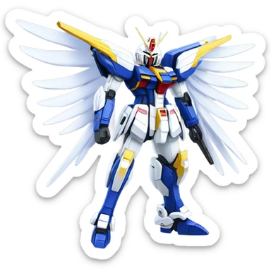 Wing gundam  sticker