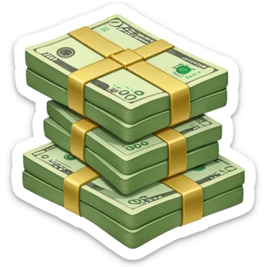 negocio con dinero sticker