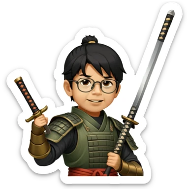 Ancient Samurai sticker