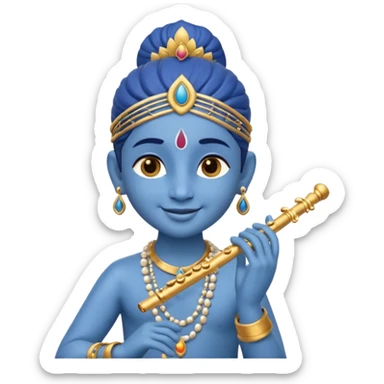 Krishna emoji sticker