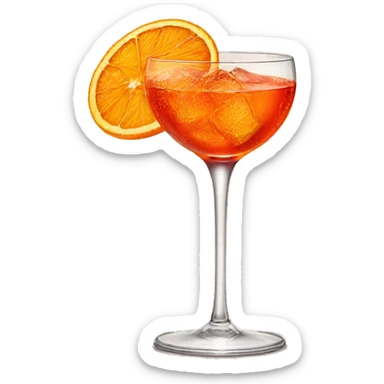 Aperol spritz sticker