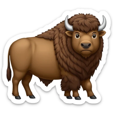 Howard University Bison sticker