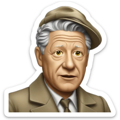 Mc jean gabin sticker