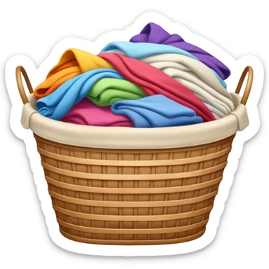 generate emoji for laundry  business  sticker