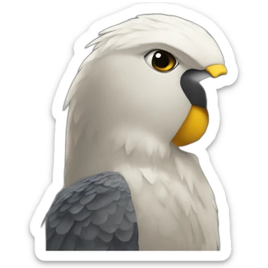 Observador de aves sticker