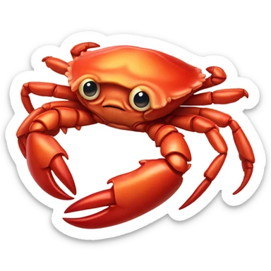 Sebastian the crab  sticker