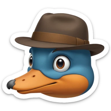 Perry the Platypus sticker