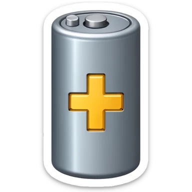 generate realistic battery for airplane
 sticker