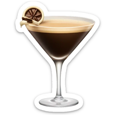 Espresso martini cheers sticker