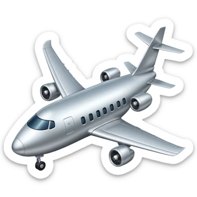 AIRPLANE WITHOUT BACKGROUND sticker