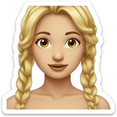 beautiful girl italia sticker