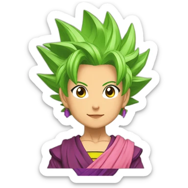 kefla dragonball super sticker