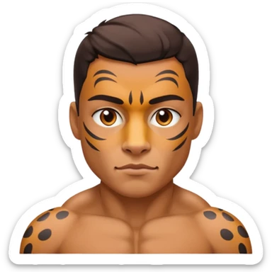 jaguar human sticker